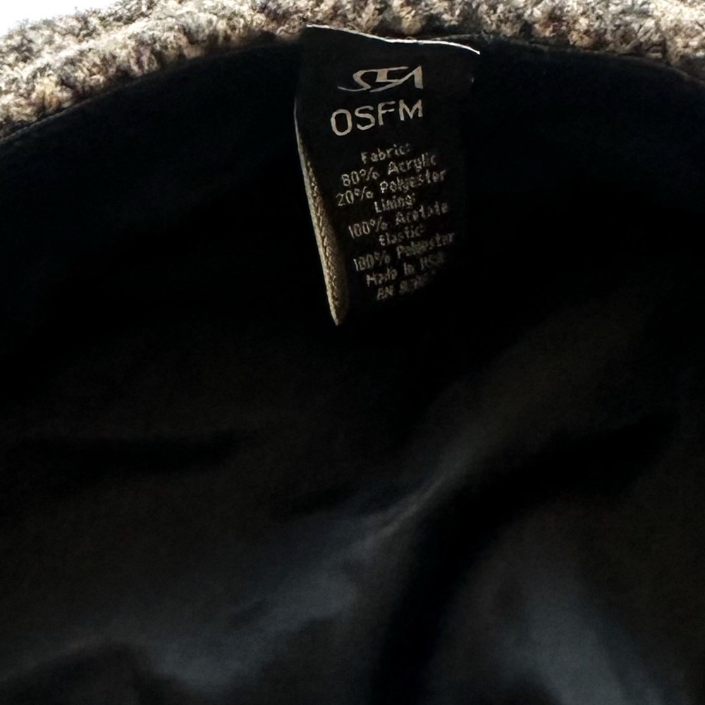SFA Saks Fifth Avenue Brown-tone Newsboy Cap - Picture 8 of 8